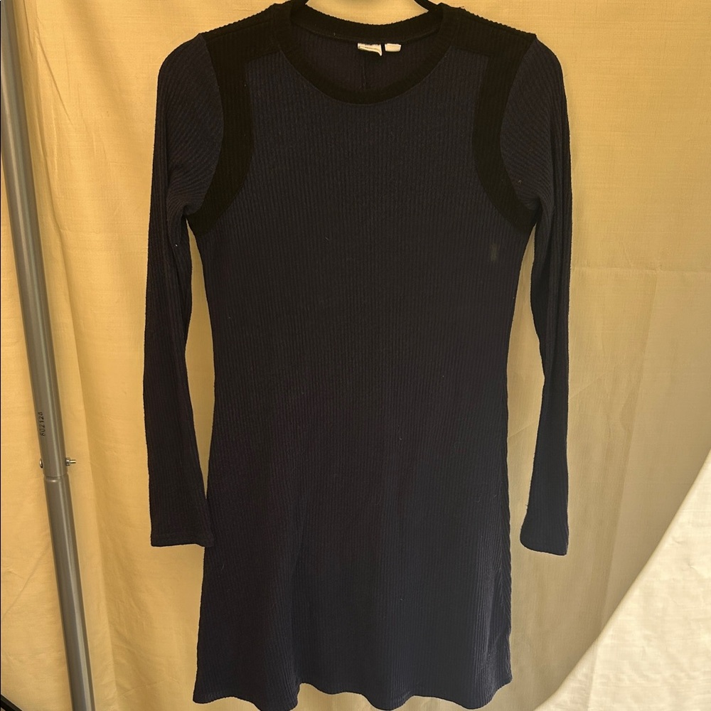 GAP Navy Long Sleeve Dress
